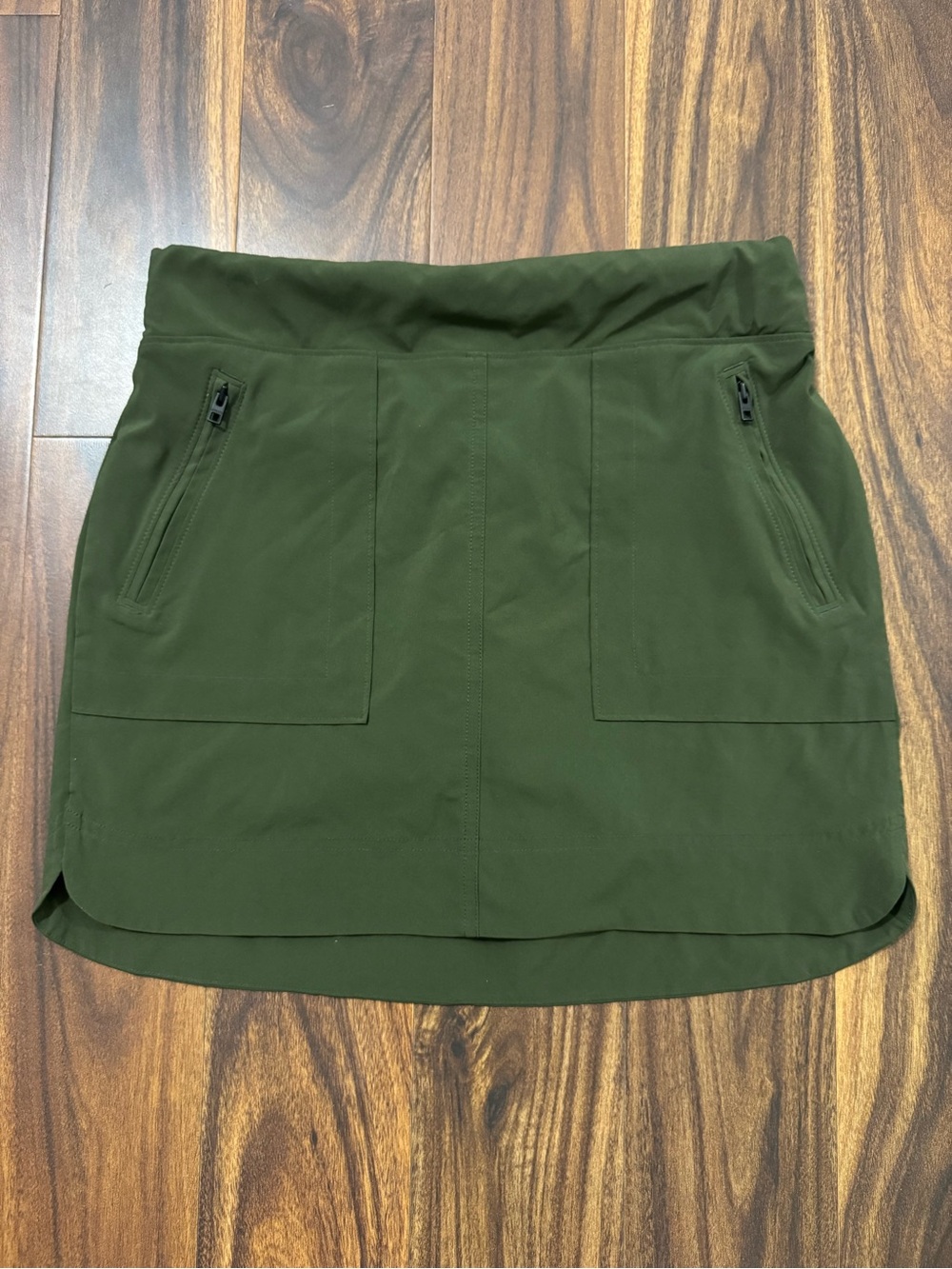 Athleta Athletic Skirt in Army Green